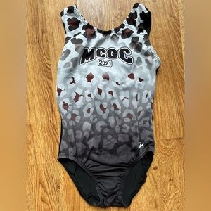 Gk Elite Adult medium Maine Challenge Gymnastics Camp leotard
